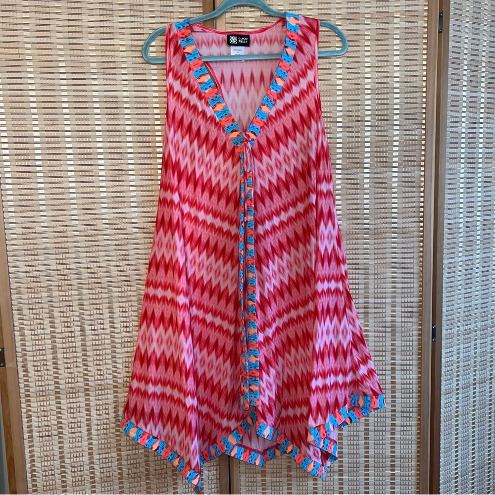 Coco Reef Scarf Cover-Up Dress - Rio Diamond